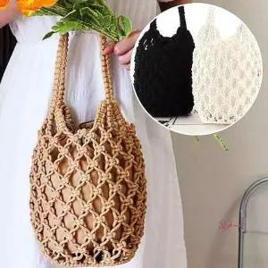 썸머 비치백 그물백 네트 이중가방 데일리 숄더백abc046