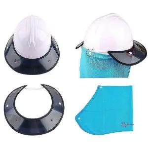 안전모 썬캡 뒷목가리개 차광막 보호 햇빛가리개yza451