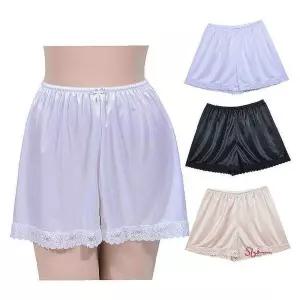 새틴 슬립 부드러운 실크 속바지 레이스ijk733