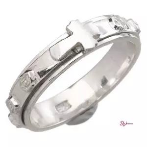 국산 은반지 스꼬띠나 천주교 묵주yza005