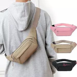 남녀 디자인 깔끔한 패션 커플 공용 힙색 보조가방abc640