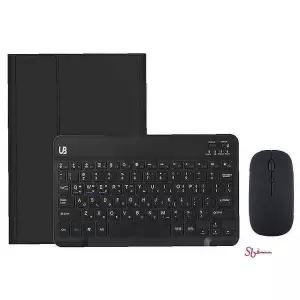 갤럭시탭A9 케이스 키보드 마우스세트 파스텔zab869