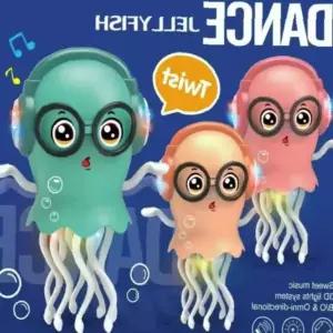 발광 해파리 자동주행 음악 댄싱 완구 유아 감각발달 놀이 가정용 선물