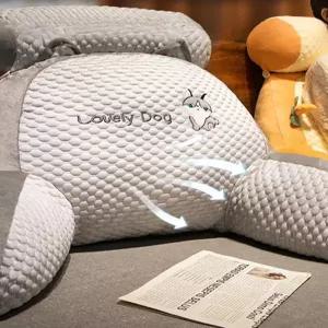 침대헤드쿠션 삼각등쿠션 허리보호 침대벽쿠션 요추받침대