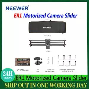 NEEWER ER1-80 ER1-120 전동 카메라 슬라이더 80cm/100cm/120cm 앱 무선 제어 카본 파이버 돌리 레일 슬라