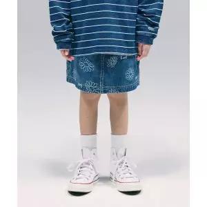매장정품 LEE 키즈 데이지 전판패턴 데님 스커트 인디고 LK2601SR72IN 313911