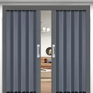 자바라문 슬라이딩도어 접이식 장치 프레임 홀딩도어