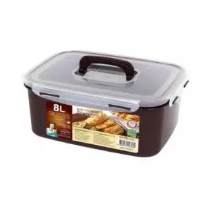 보관통 찬통 직사각 22호 이지필림 밀폐용기 보관용기 쿨맥시2 8.0L(초코)