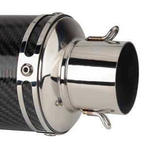 51MM 범용 호환 바이크 오토바이 배기 테일 파이프 머플러 DB 킬러 포함 ZX6R Z750 adv150 nss750 duke250