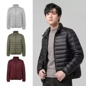 여성경량패딩 가벼운 남성 패딩 겨울 아우터 작업복 경량 점퍼 방한