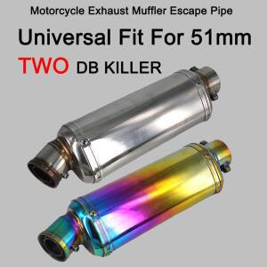 범용 호환 모터사이클 요시무라 배기 머플러 이스케이프 파이프 100cc-1000cc 혼다 ATV GP 스쿠터 fz6 pcx1