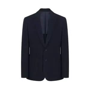 [택가 370000원]바쏘옴므 울 블렌디드 저지라이크 솔리드 자켓(WSY1JS14A)