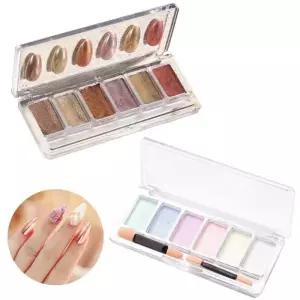 [에스에스_62]오로라 미러 파우더 우루우루네일 6색 3종