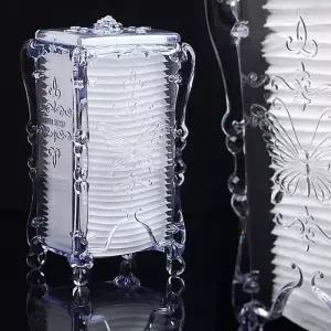 [에스에스_62]투명 화장솜케이스 화장솜 솜케이스 화장솜통