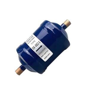 HZEL 3/8인치 액체 라인 필터 냉매 건조기, 히트 펌프 및 스트레이트 쿨 에어컨용 EK-083S 스웨트 플로우 R22 R134a R404A R407C와 호환되는 자동차 액세서