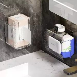 물티슈 벽걸이 홀더 투명 휴지케이스 집들이선물 욕실 집들이선물