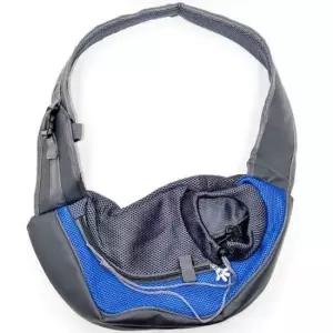 [반려] 애견가방 블루 애견이동가방 반려견슬링백 애견산책가방 펫이동가방 산책가방