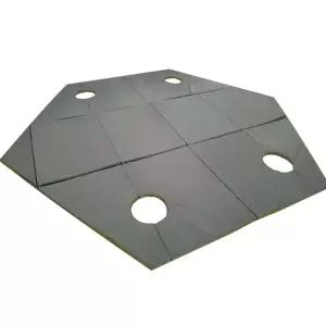 얼음 낚시 사각 빙판 텐트 빙어 바닥 매트 시트 방습