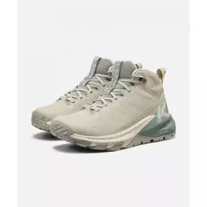 KEEN 타기 APEX 미드 방수 여성 등산화 ABBEY STONE/BIRCH 391435