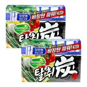 냉장고용 2개 홈즈 X 240g 탈취탄 양문형 애경