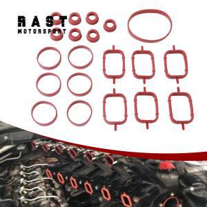 BMW N52 N54 N55 M57 흡기 매니폴드 OE 11617800585 325i 330i X3 X5 3.0L 용 6 X 33mm 가스켓 키트