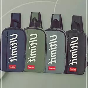 일상 데일리 도난방지 밀착 바디 힙색 세로지퍼 DWFA678C