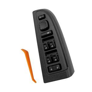 쉐보레 아발란체 실버라도 교외 타호 캐딜락 에스컬레이드 GMC 유콘 시에라 XL 2003-2008 901-075를 위한 블랙 베젤 커버가 있는 운전석 사이드 도어 잠금 및 파워