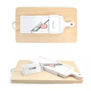 감자채칼 안전홀더 두께조절 양배추 채칼 무채칼 38.5x12cm 8호