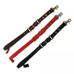 [반려] 가죽 훈련 핸들러 산책 강아지 목걸이개줄 외출