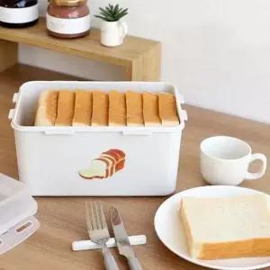 [무료배송] 식빵 쿠키 간식 보관함 수납 브레드박스 밀폐 용기 3L