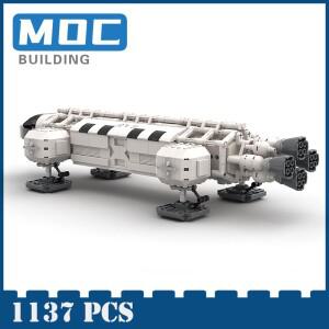 우주 1999 독수리 셔틀 시리즈 전쟁 MOC 모델 벽돌 블록 장난감 Diy 조립 장난감  선물 용품