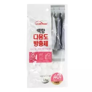 나프탈렌 40정 1P 화장실 옷장 좀약 방충제