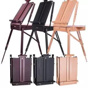 수채다이 취미 원목 학생 이젤 유화 서랍식 드로잉 미술