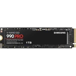 삼성 990 PRO SSD 1TB PCIe 4.0 M.2 2280 내장 솔리드 스테이트 하드 드라이브, Seq. 하이엔드 컴퓨팅, 게임 및 헤비 듀티 워크스테이션, MZ-V9P1T0B /AM을 위한 읽기 속도 최대 7,450MB/s