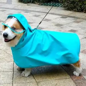 반려견 캡모자 우비 강아지 레인코트 비오는 날 산책 애견비옷 강아지우비 강아지옷