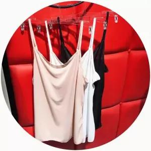 신영와코루 비침방지 실크 슬립상의 데이웨어 이너나시_S SDWC551