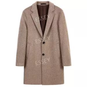 남자 남자겨울코트 코트 하객 반코트 겨울 가을 모직 하프 남성