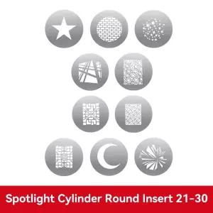 Snoot 광학 콘덴서 배경 프로젝션 그래픽에 대 한 10pcs SOONPHO OT1 그래픽 카드 Godox LED 조명에 대 한