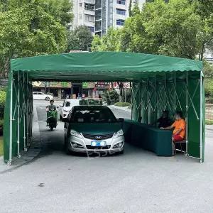 개폐식 천막 자바라 텐트 캐노피 이동식 맞춤제작가능