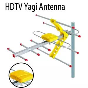 UHD안테나 TV 실내 지상파 수신기 야외 텔레비전 디지털 HD 신호 증폭 야기 지파 안테나 UHF HDTV DVBT DVB