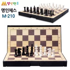 체스 M-210 자석식 명인랜드 중형 테이블게임 체스 체스게임 자석식체스