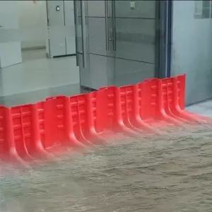 플라스틱 홍수 차수막 통제 차수벽 L자형 방벽 방수문 방수 차수판