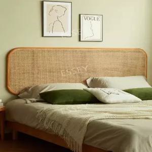 라탄 등나무 침대헤드 더블 킹 등받이 퀀 침대프레임 침대 보드