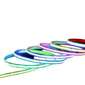 24V LED바 DIY 플렉시블 면발광 RGB 조명 스트립 튜닝 방수