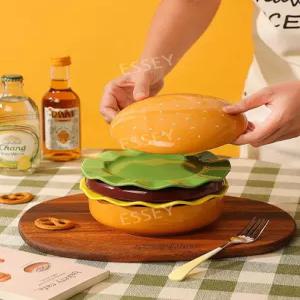 햄버거그릇 예쁜 홈파티 귀여운 가정용 5종 간식 식당