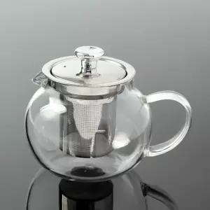 티포트 차주전자 차팟 내열유리 투명 400ml