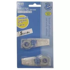 펜맥스 수정테이프 리필 WH-605R-2P(5mm) 10EA