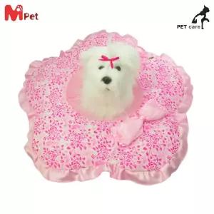 프린트 핑크 엠펫 국화 플라워 매트리스 강아지 하우스 방석 쿠션 애견용품