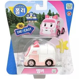 로보카폴리 엠버 다이캐스트 자동차 어린이 완구 생일 선물