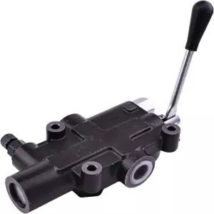 ZTUOAUMA 4방향 3단계 25GPM 2750PSI 유압 제어 밸브 LS-3000-2 CV3000-2 자동 리턴 디텐트 레버 핸들을